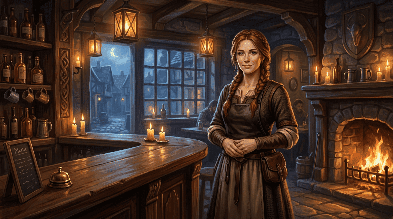 Mira, the tavern keeper